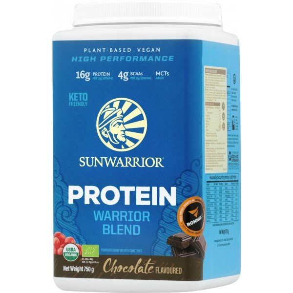 Protein Warrior Blend - 750 g, čokoláda