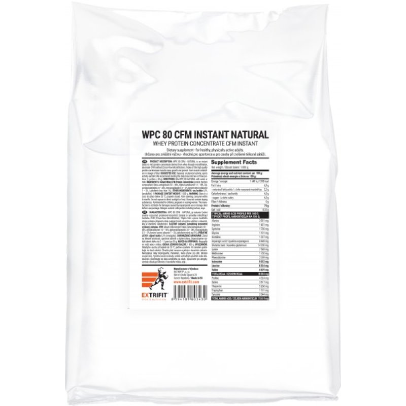 WPC 80 Natural - syrovátkový koncentrát