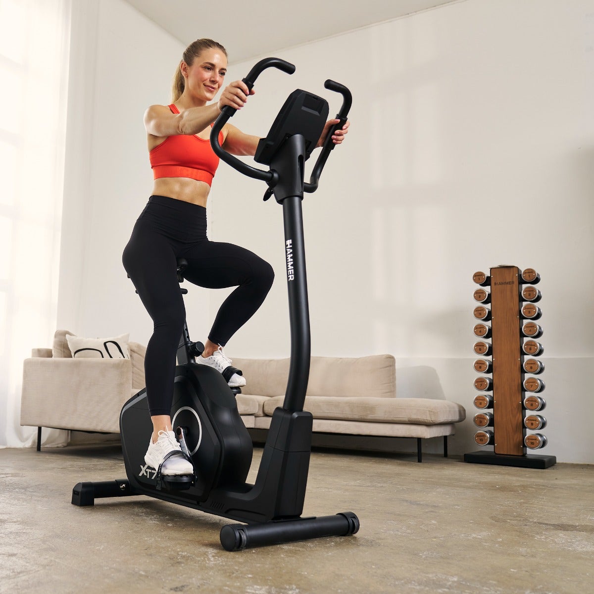 Trénink na ergometru HAMMER Cardio XT7