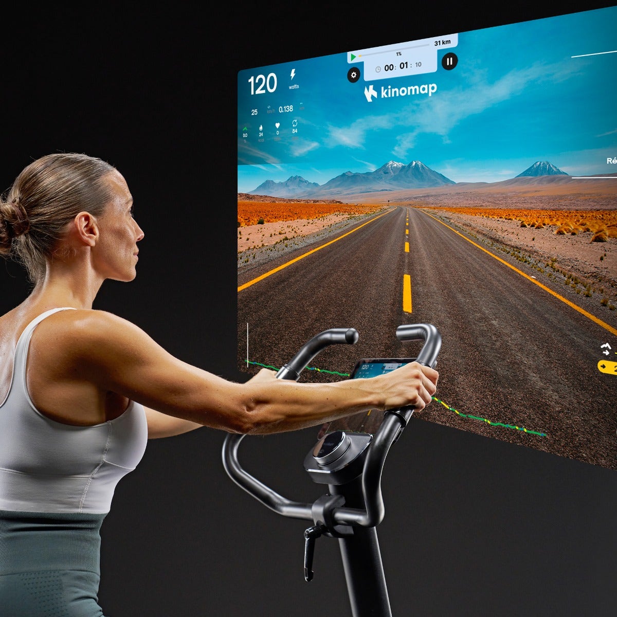 Kinomap a Zwift – HAMMER Cardio XT6 SmartTurn