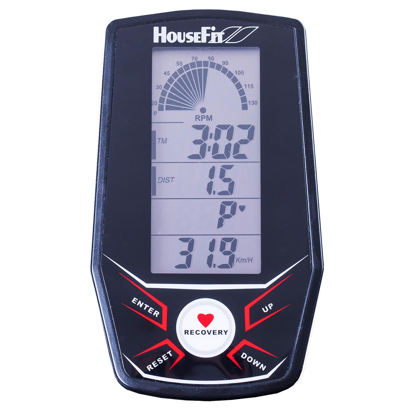 LCD displej cyklotrenažéru Housefit Astra