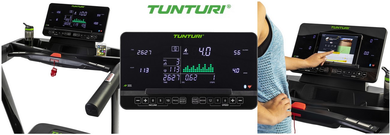 Velký LCD displej ukazuje všechny potřebné hodnoty tréninku